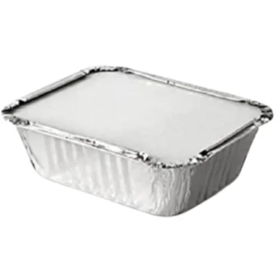 3 pack  250 ML Aluminium Foil Container With Paper Lid
