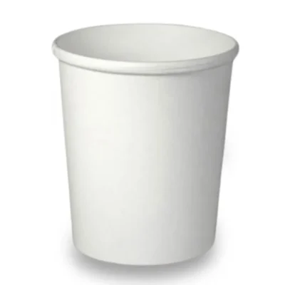 6 pack 250 Ml (8 OZ) Single Wall White Paper Cup